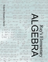 Elementary Algebra Elementary Algebra