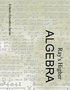 Higher Algebra Higher Algebra